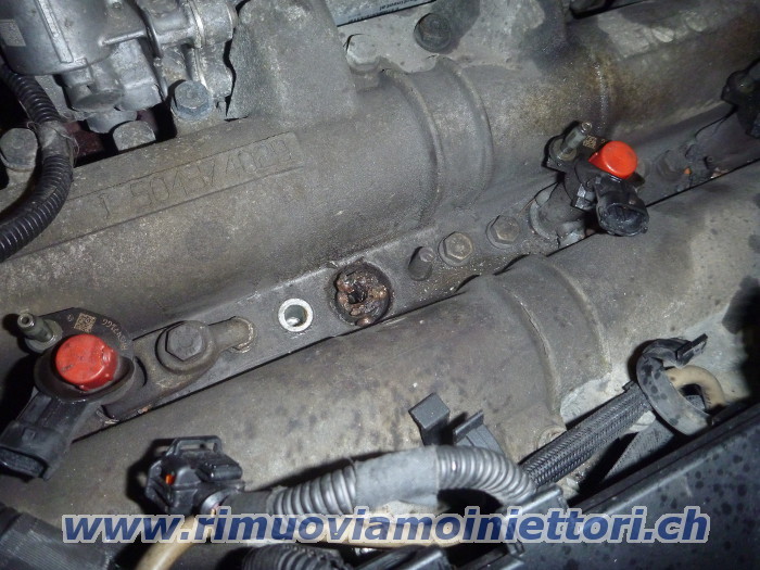 Estrare saldato iniettore da Jumper / Ducato /
                Boxer 2011-2014 con il motore 3.0 HDi Euro 5